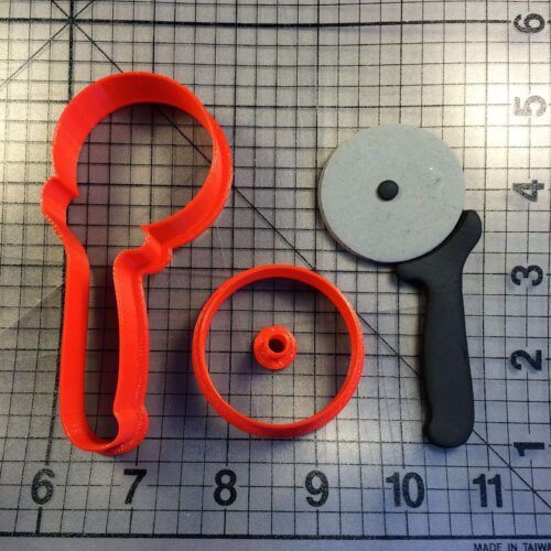 Pizza Cutter 101 Cookie Cutter Set