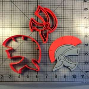 Spartan Helmet 100 Cookie Cutter Set