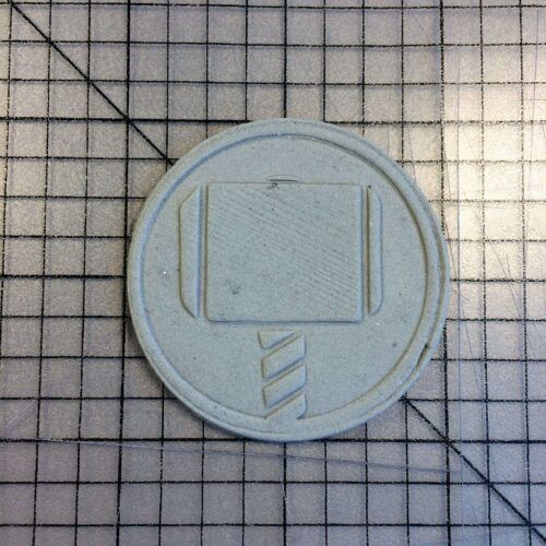 Thor 100 Cookie Cutter and Stamp (embossed 2)