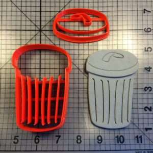 Trash Can 100 Cookie Cutter Set
