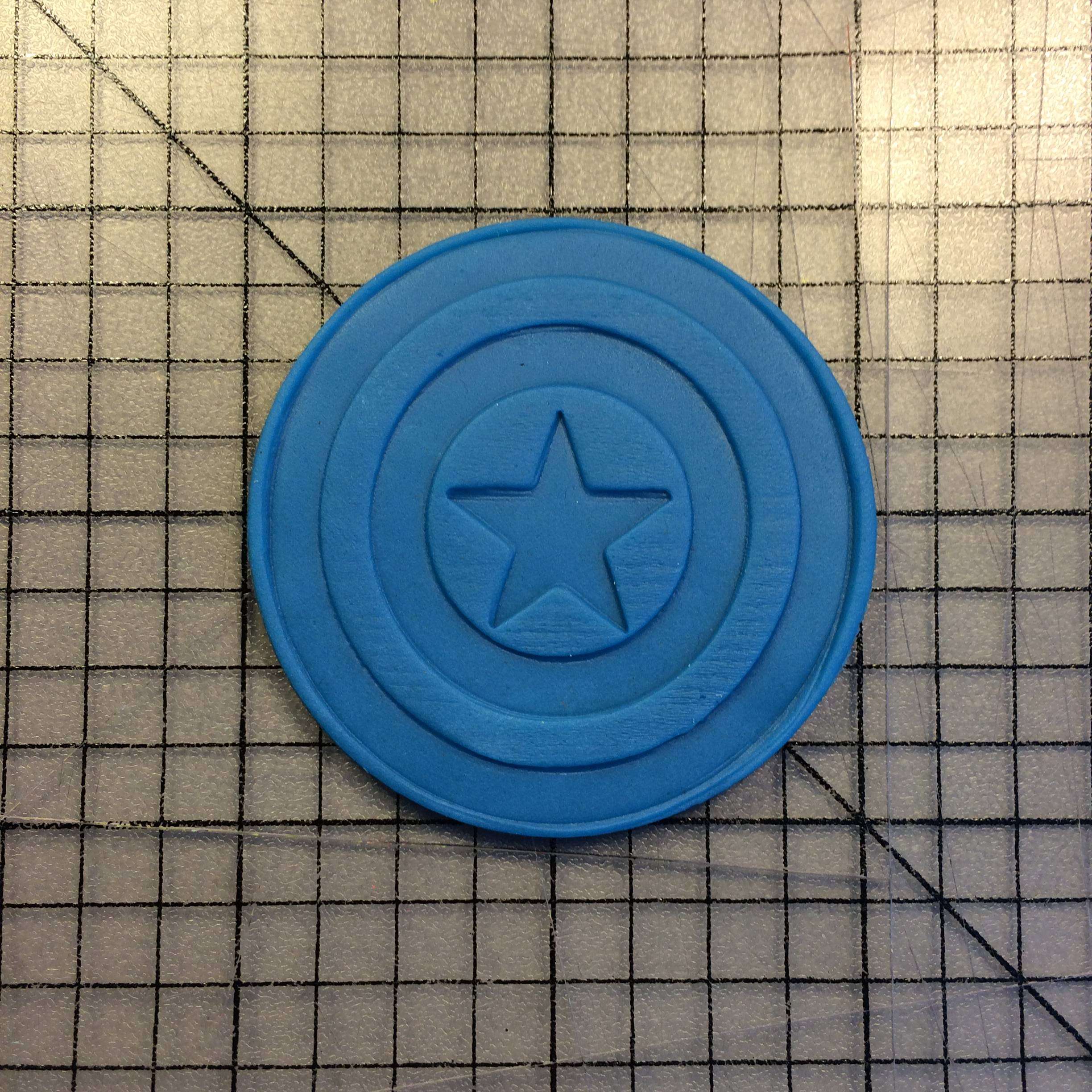 S178 Captain America Shield Rubber Stamp 20mm Mini Stamps Shield Stamp 16mm Planner Stamp