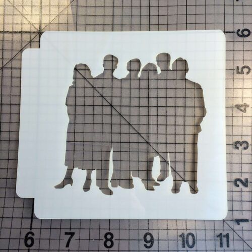 Crowd Stencil 100