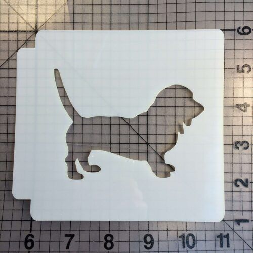 Dog - Dachshund 783-B882 Stencil Silhouette