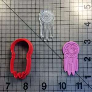 Dream Catcher 100 Cookie Cutter and Stamp (embossed 1)