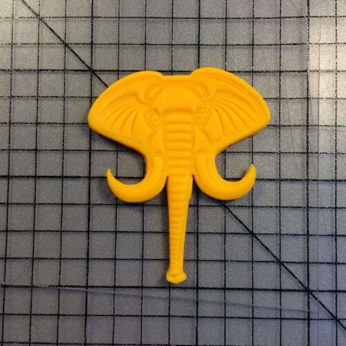 Elephant 100 Cookie Cutter and Stamp (embossed 2)