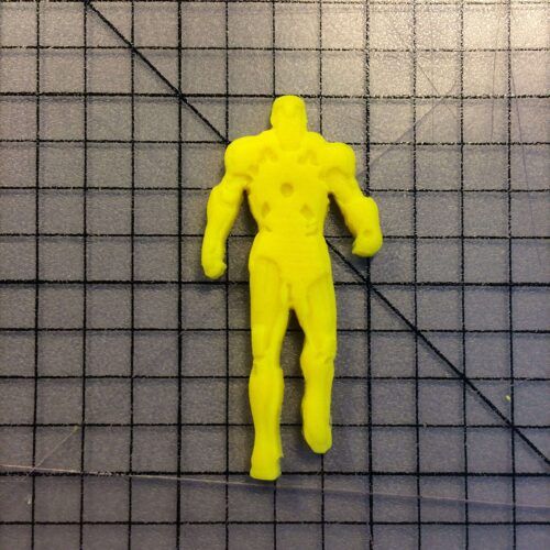 Iron Man 101 Cookie Cutter and Stamp (embossed 2)