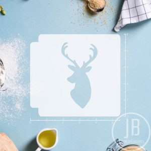 Deer 783-B312 Stencil (4 inches)