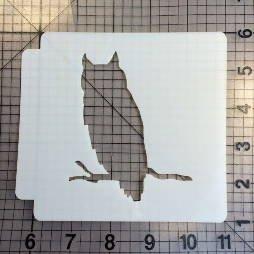 Owl Stencil 104
