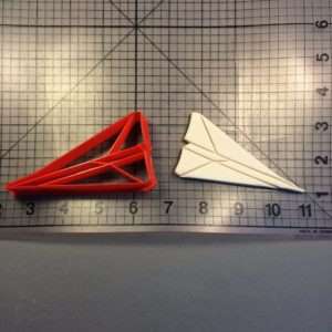 Paper Airplane 103 Cookie Cutter