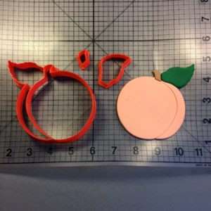 Peach 101 Cookie Cutter Set