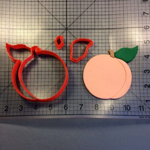 Peach 101 Cookie Cutter Set