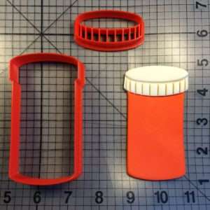 Pill Bottle 101 Cookie Cutter Set