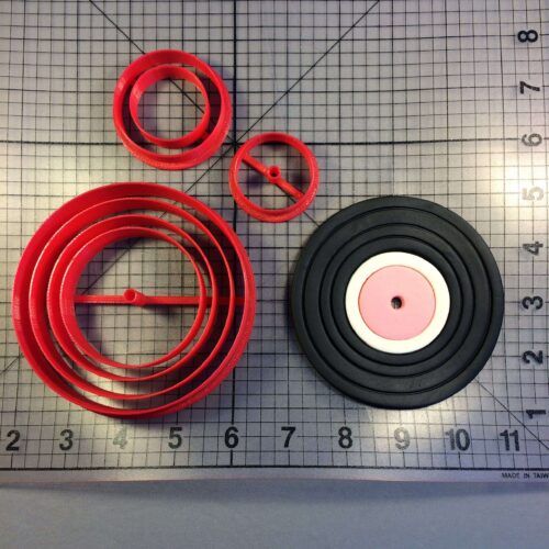 Record 101 Cookie Cutter Set