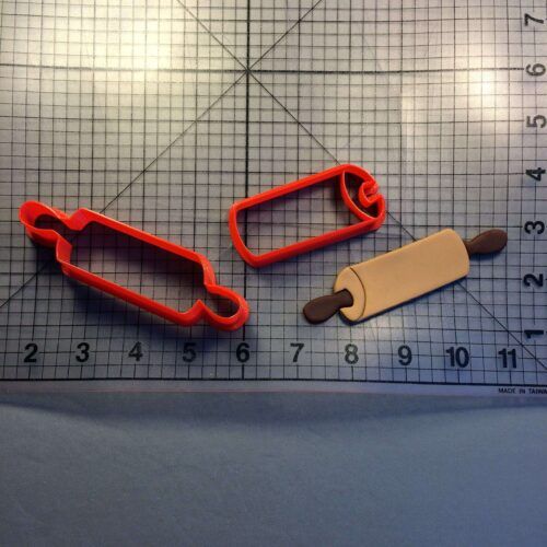 Rolling Pin 100 Cookie Cutter Set