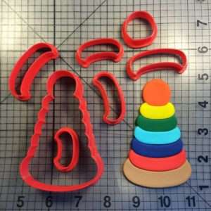 Stacked Rings 101 Cookie Cutter Set