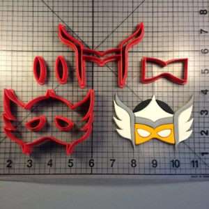 Super Hero Mask 100 Cookie Cutter Set