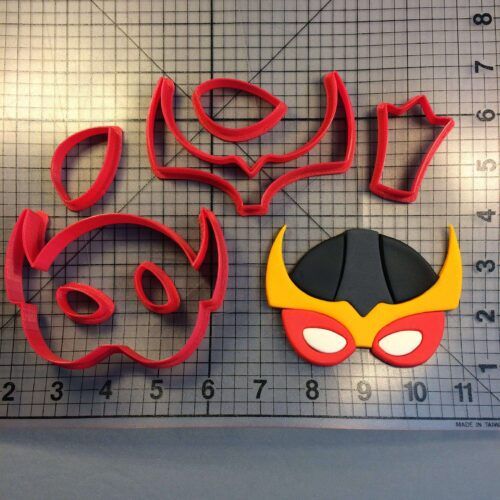 Super Hero Mask 107 Cookie Cutter Set