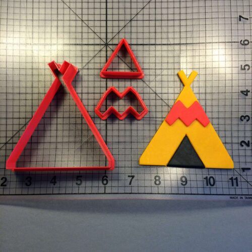 Tee Pee 101 Cookie Cutter Set
