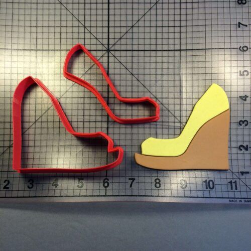 Wedge Shoe 101 Cookie Cutter Set
