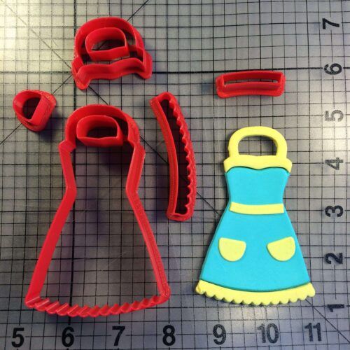 Apron 100 Cookie Cutter Set