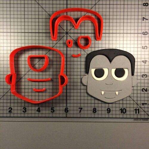 Halloween - Dracula Face 100 Cookie Cutter Set