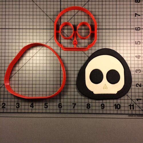 Grim Reaper Head 100 Cookie Cutter Set