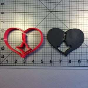 Heart Man and Woman Cookie Cutter