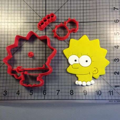 Lisa Simpson Cookie/icing Cutter 