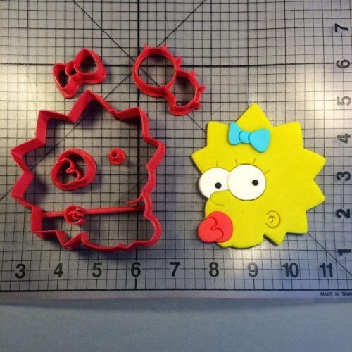 Maggie Simpson 100 Cookie Cutter Set
