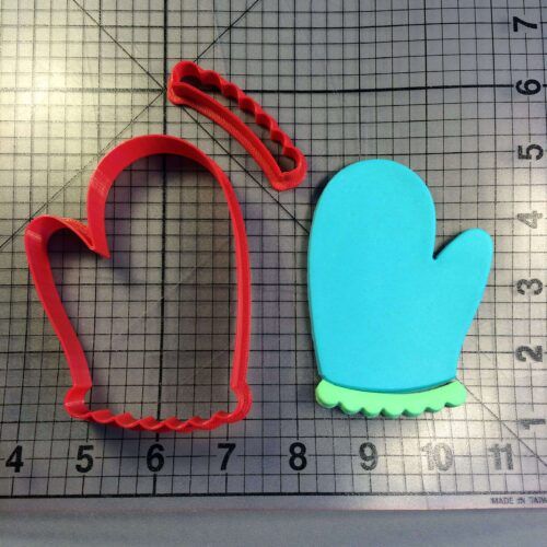 Oven Mit 100 Cookie Cutter Set
