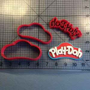 Playdoh Logo Cookie Cutter Set