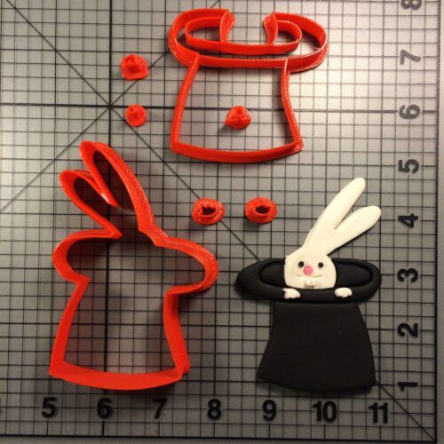Rabbit in a Hat 101 Cookie Cutter Set