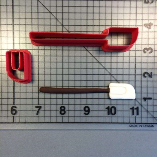 Rubber Scraper 100 Cookie Cutter Set