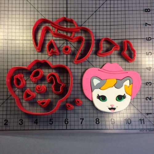 Sheriff Callie Face Cookie Cutter Set