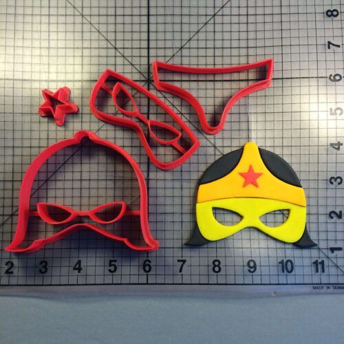 Super Hero Mask 101 Cookie Cutter Set