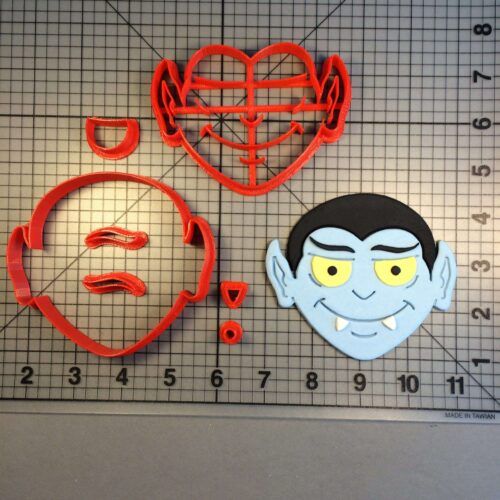 Vampire Face 100 Cookie Cutter Set
