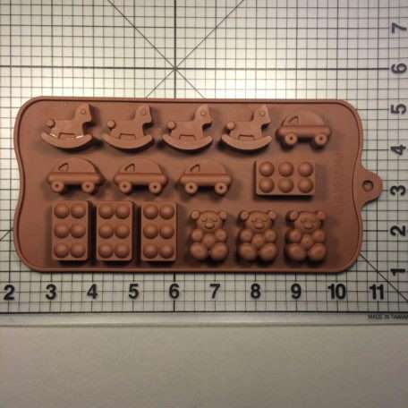 Toys 100 Chocolate Silicone Mold (1)