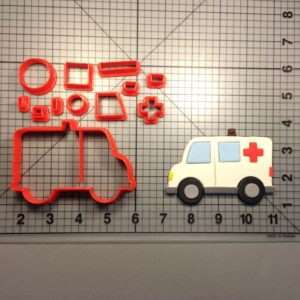 Ambulance 100 Cookie Cutter Set