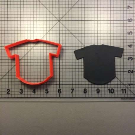 Baseball Jersey 100 Cookie Cutter