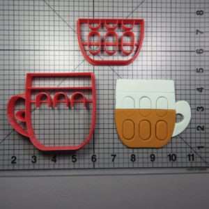 Beer Glass 100 Cookie Cutter Set