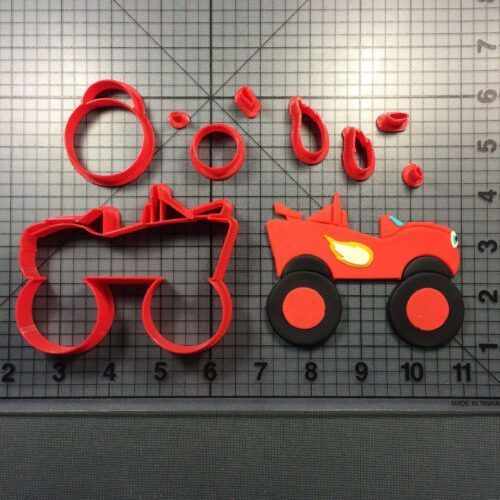 Blaze Monster Truck 100 Cookie Cutter Set
