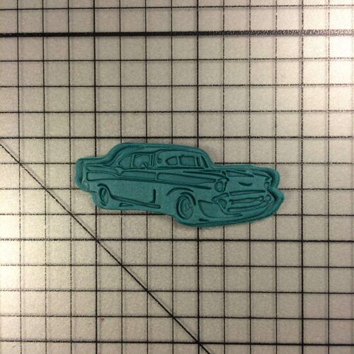 Car 100 Cookie Cutter and Stamp (embossed 2)