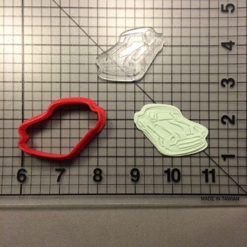 Car 101 Cookie Cutter and Stamp (embossed 1)