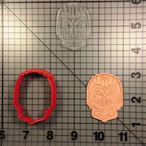 Culture Mask 102 Cookie Cutter and Stamp (embossed 1)