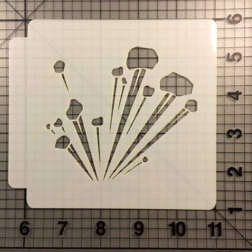 Debris Stencil 100