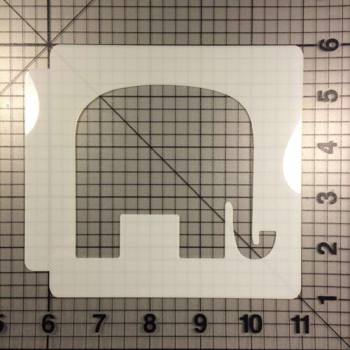 Elephant Stencil 103