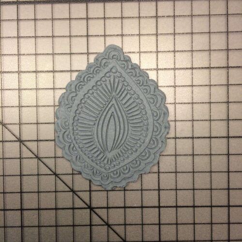 Flower 102 Cookie Cutter and Stamp (embossed 2)