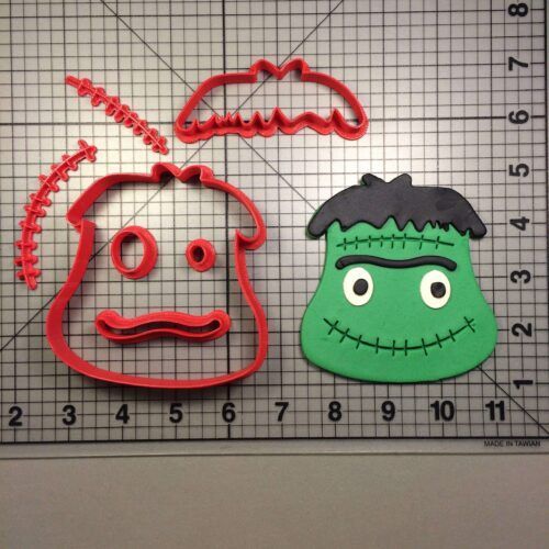 Frankenstein Face 101 Cookie Cutter Set