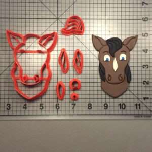 Horse Face 101 Cookie Cutter Set