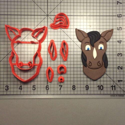 Horse Face 101 Cookie Cutter Set